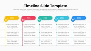 Timeline Slide Infographic