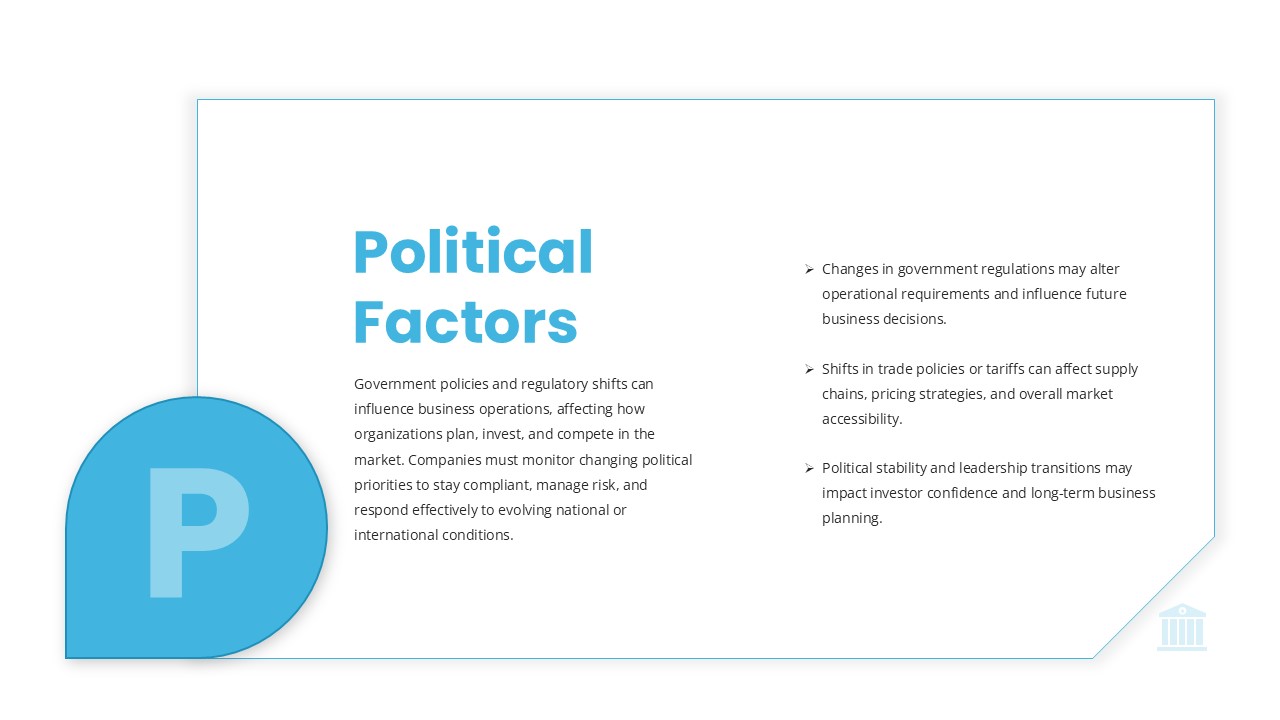 Political Factors PEST Analysis Template