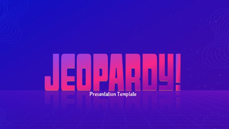 Create a Jeopardy Game in Google Slide: Tutorial + Template