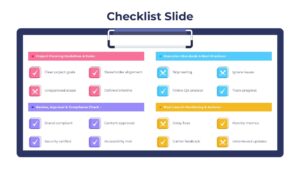 Free Editable Checklist Google Slide