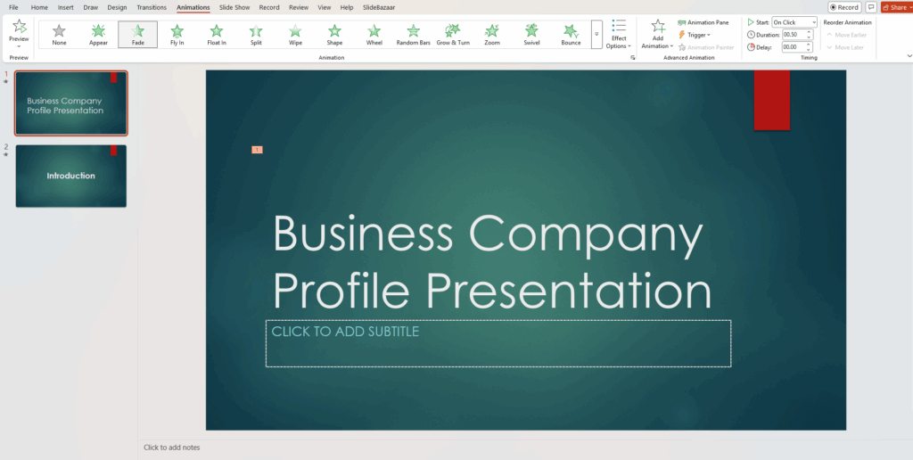 How to Animate Your Content  in PowerPoint Presentations