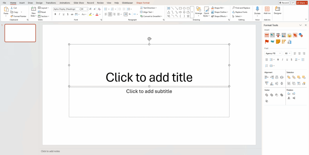 How To Set Up Your Title Slide in PPT Presentation