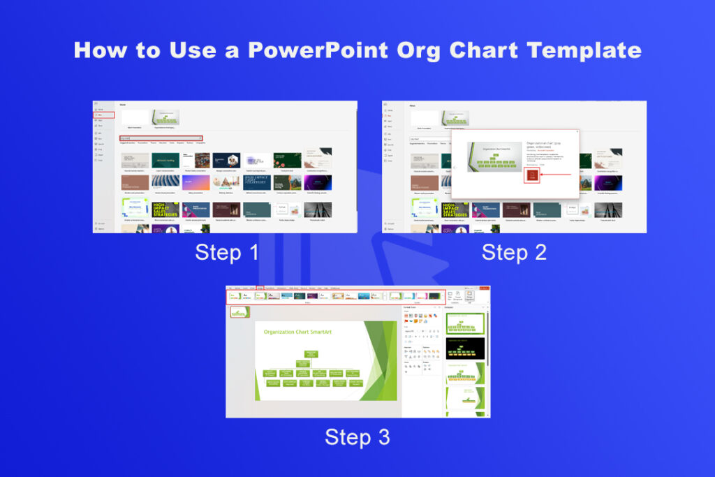How to Use a PowerPoint Org Chart Template