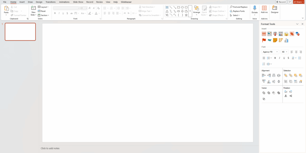 Step 1 To Make a Timeline in PowerPoint Using SmartArt