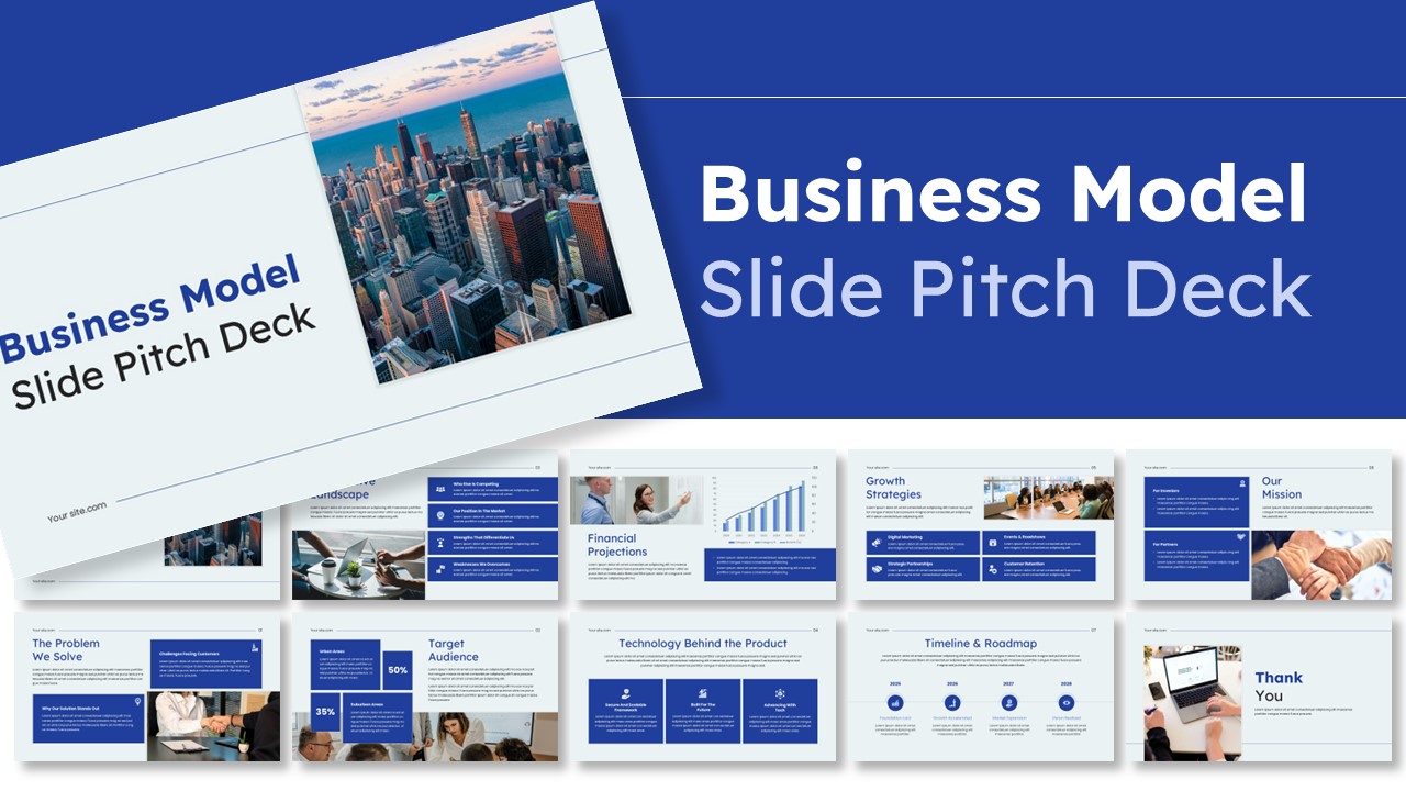 Business Model Slide Pitch Deck