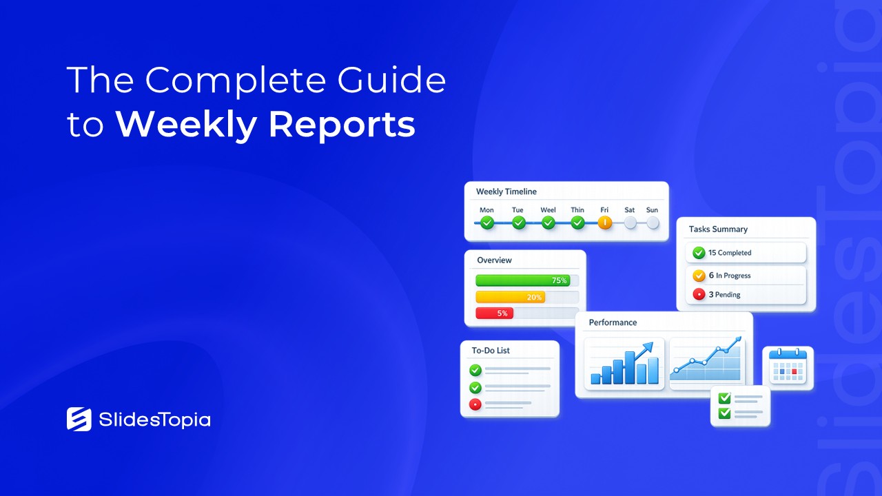 Cover image for an article on Weekly reports