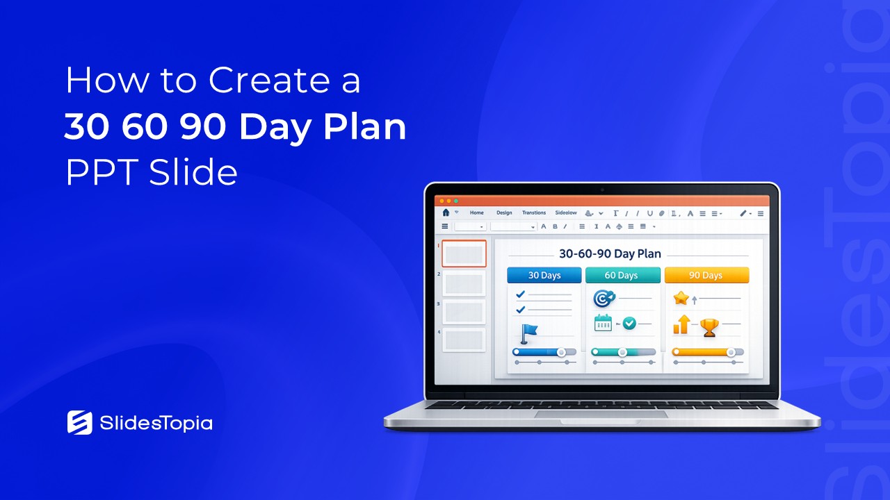 Cover image for an article on what a 30 60 90 day plan is