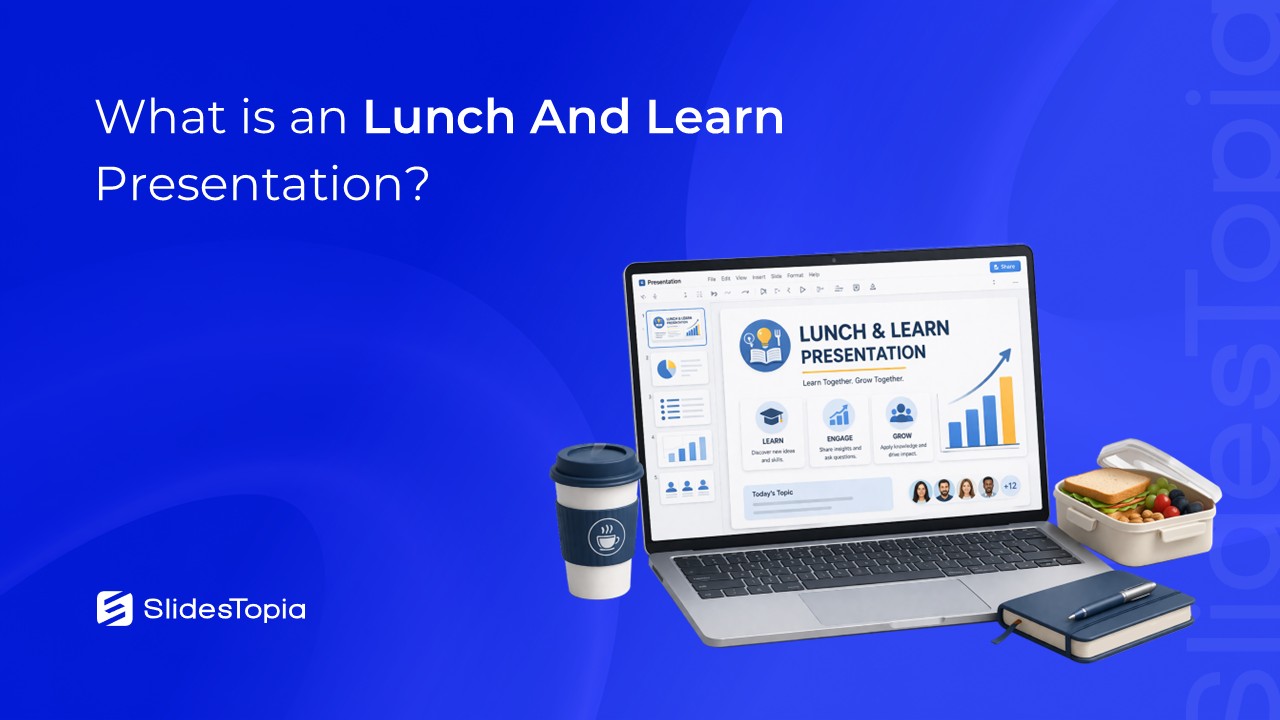 Cover image for an article about lunch and learn presentations