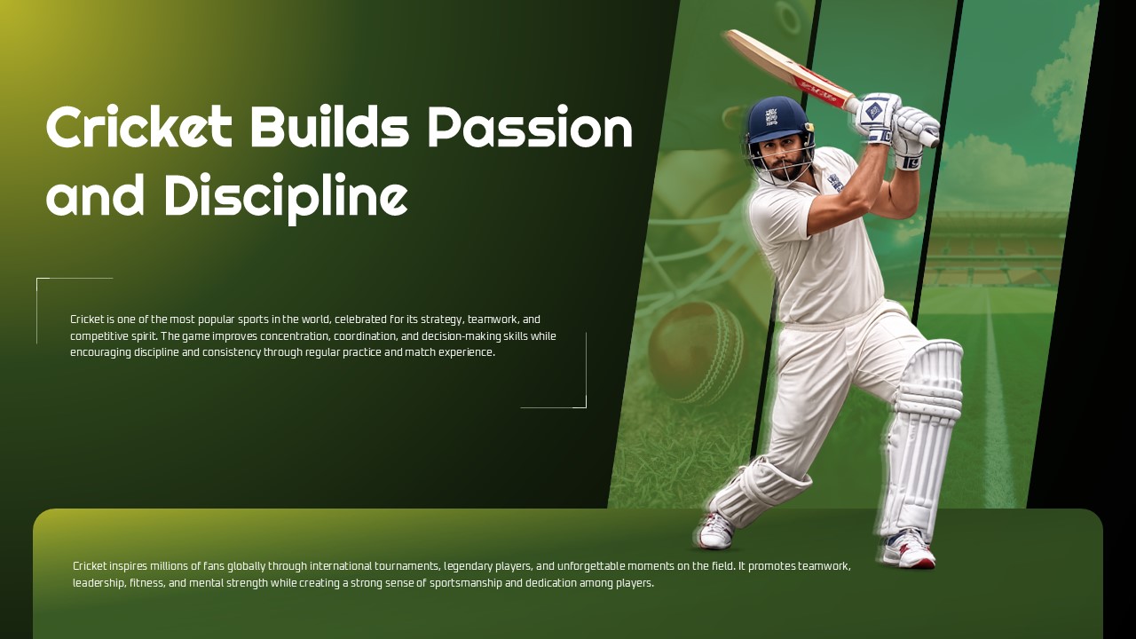 Athletic performance slide for Google Slides featuring agility drills, precision practice, and competitive sports visuals.