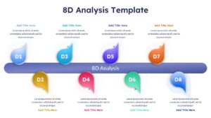 8D Analysis Problem Solving PowerPoint Slide