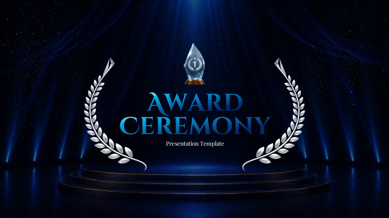 Award Ceremony PPT and google slides Template
