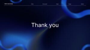 UI UX case study Thankyou