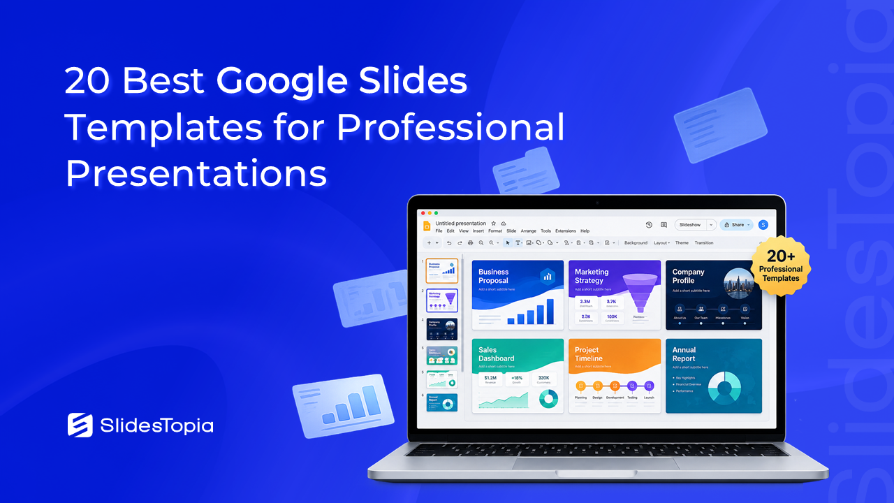 20 Best Google Slides Templates for Professional Presentations - Blog cover Image