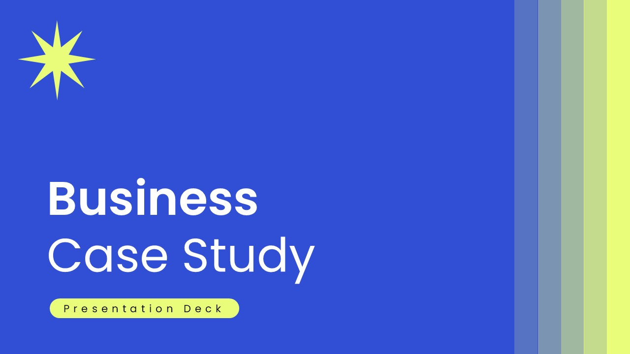 business case study powerpoint template
