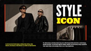 fast fashion presentation template