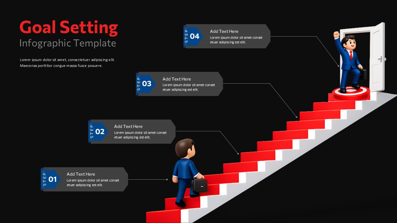 goal setting ppt slides template