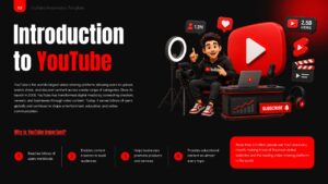 introduction to youtube google slides template