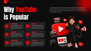 popular youtube template powerpoint