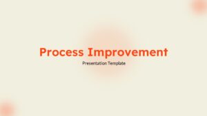 Process Improvement Presentation Template