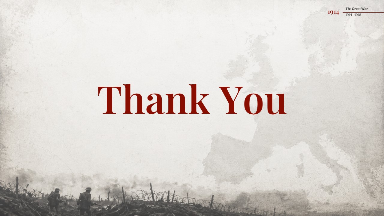 vintage thank you slide