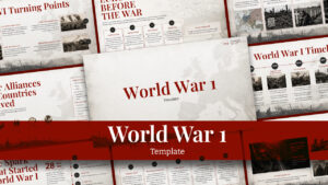 word war 1 presentation template