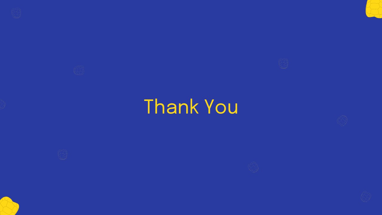 simple thankyou PPT slide
